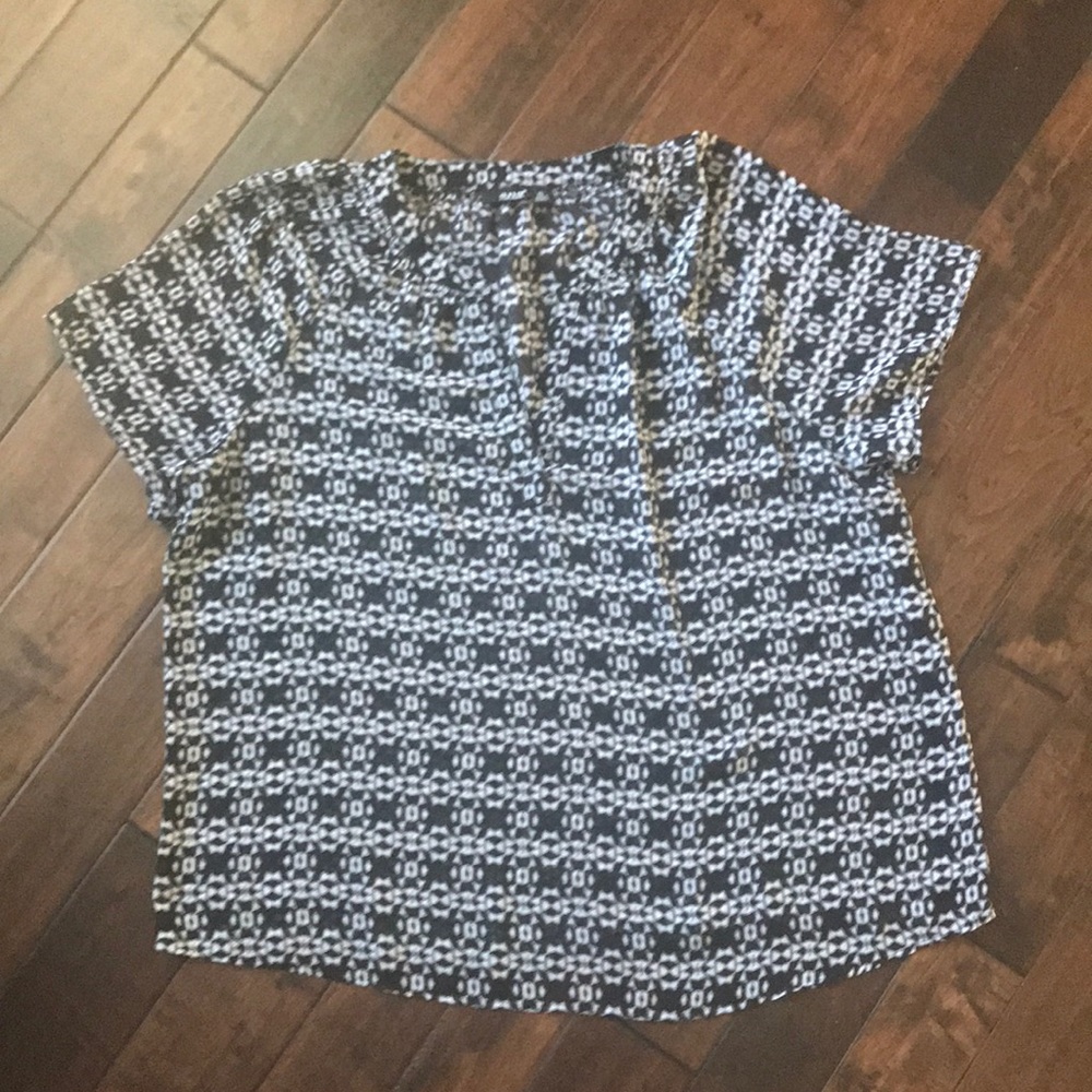 • a.n.a. • sheer blouse